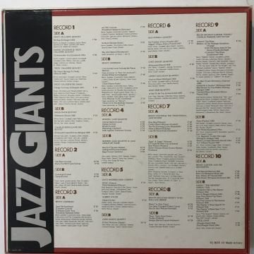 Jazz Giants (10 LP Kutulu Set)