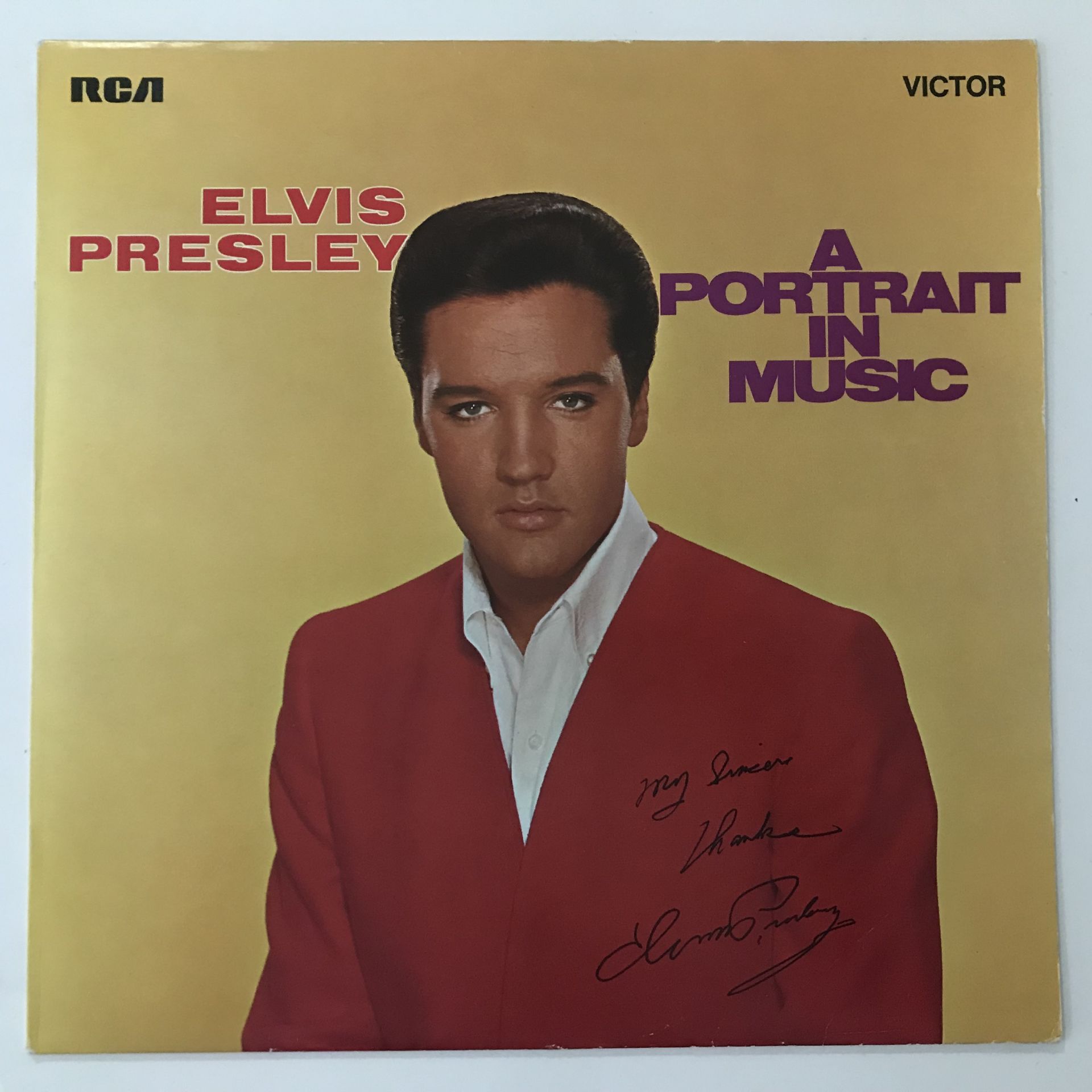 Elvis Presley ‎– A Portrait In Music