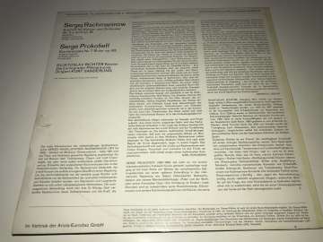 Svjatoslav Richter - Rachmaninow, Prokofieff – Konzert Für Klavier Und Orchester Nr.2 C-Moll Op.18 / Sonate Für Klavier Nr.7 B-Dur Op.83