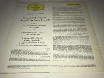 Tschaikowsky / Svjatoslav Richter, Herbert von Karajan, Wiener Symphoniker – Klavierkonzert Nr.1 B-moll Op.23