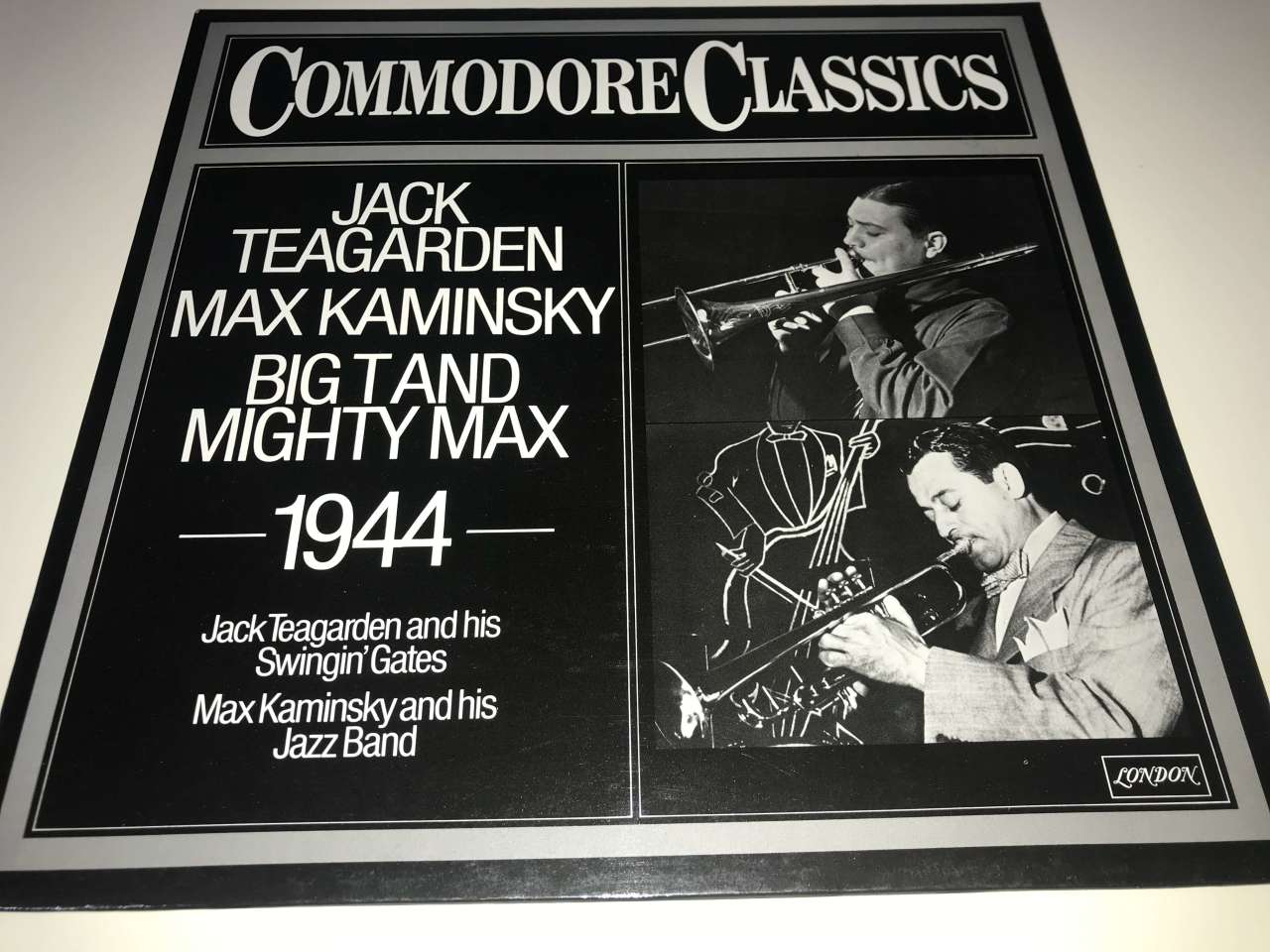 Jack Teagarden And His Swingin' Gates - Max Kaminsky And His Jazz Band ‎– Big T And Mighty Max