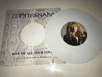 Whitesnake ‎– Give Me All Your Love (Beyaz Renkli Plak)