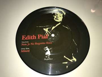 Edith Piaf ‎– Non, Je Ne Regrette Rien / Milord (Resimli Plak)