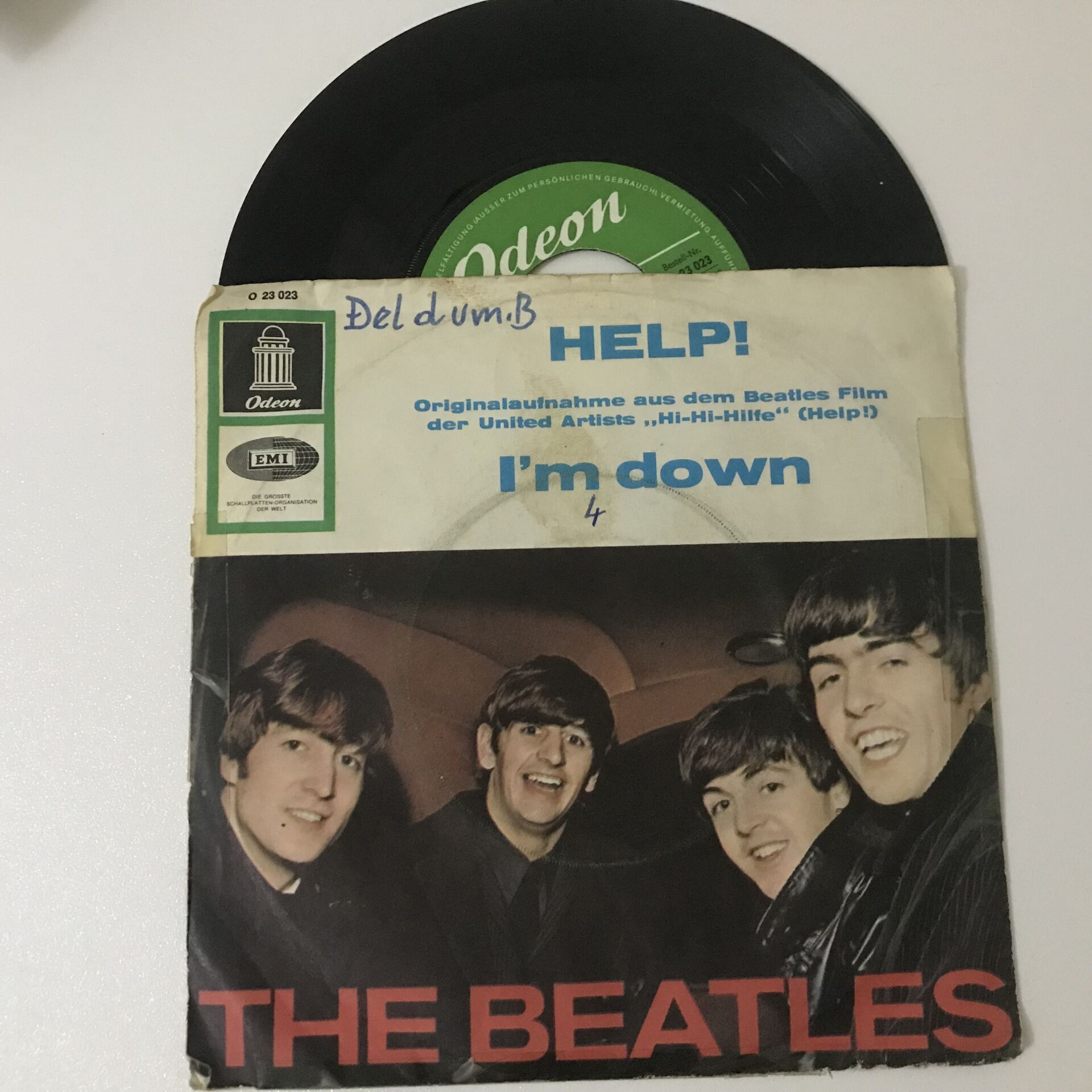 The Beatles ‎– Help! / I'm Down