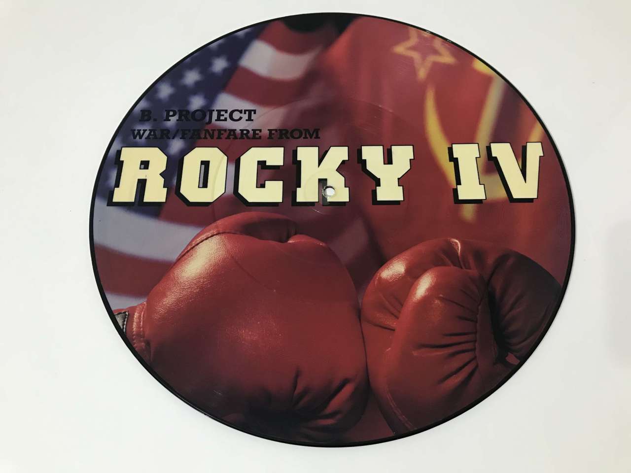 B. Project ‎– Theme From Rocky IV (Resimli Plak)