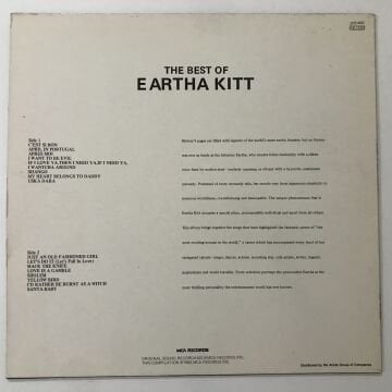 Eartha Kitt – The Best Of Eartha Kitt