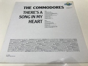 The Commodores ‎– There's A Song In My Heart