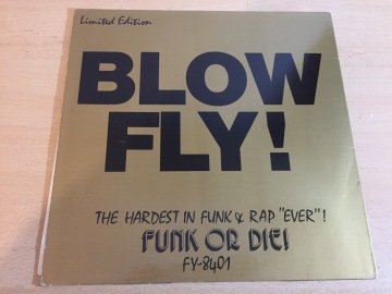 Blowfly ‎– Soul Sonic Blowfly Sarı Renkli Baskı