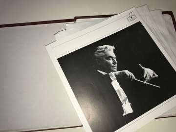 Mozart - Herbert von Karajan · Berliner Philharmoniker – Symphonien 32·35·36·38-41 3 LP Kutulu Set