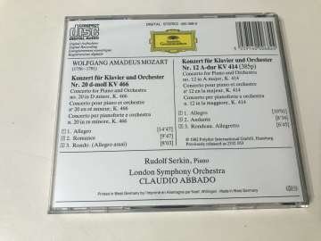 Mozart, London Symphony Orchestra, Rudolf Serkin, Claudio Abbado – Klavierkonzerte • Piano Concertos Nos. 20 & 12