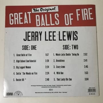 Jerry Lee Lewis – Great Balls Of Fire