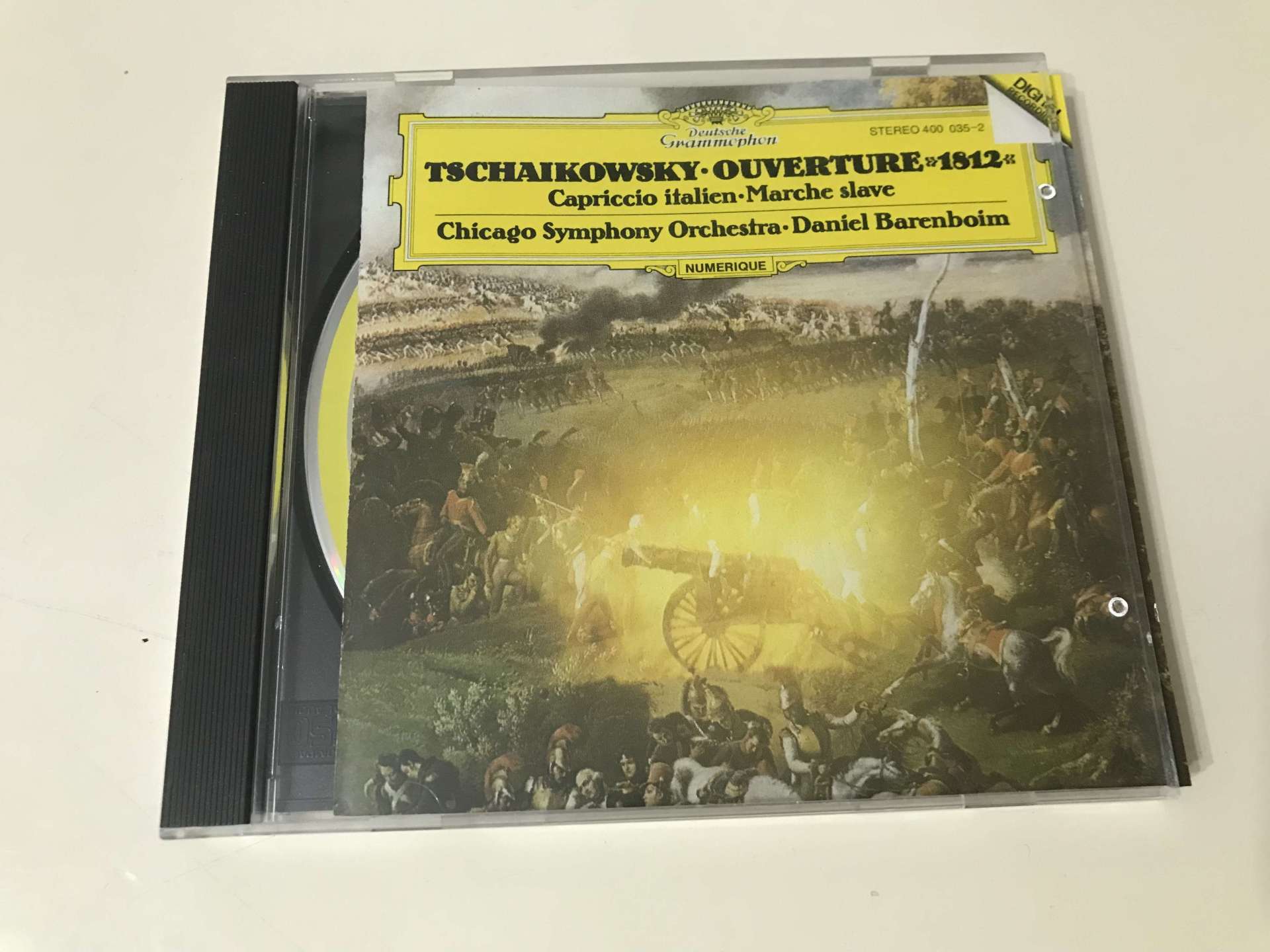 Tschaikowsky - Chicago Symphony Orchestra*, Daniel Barenboim – Ouverture »1812« / Capriccio Italien / Marche Slave
