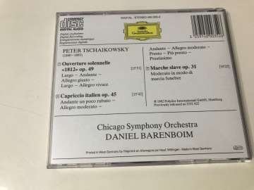 Tschaikowsky - Chicago Symphony Orchestra*, Daniel Barenboim – Ouverture »1812« / Capriccio Italien / Marche Slave