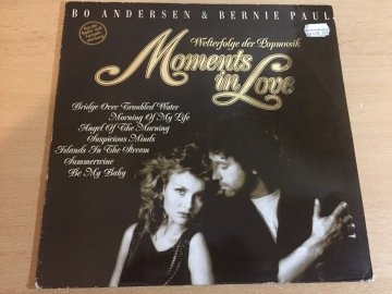 Bo Andersen & Bernie Paul ‎– Moments In Love - Welterfolge Der Popmusik