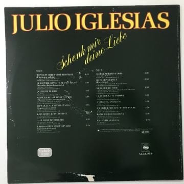 Julio Iglesias ‎– Schenk Mir Deine Liebe