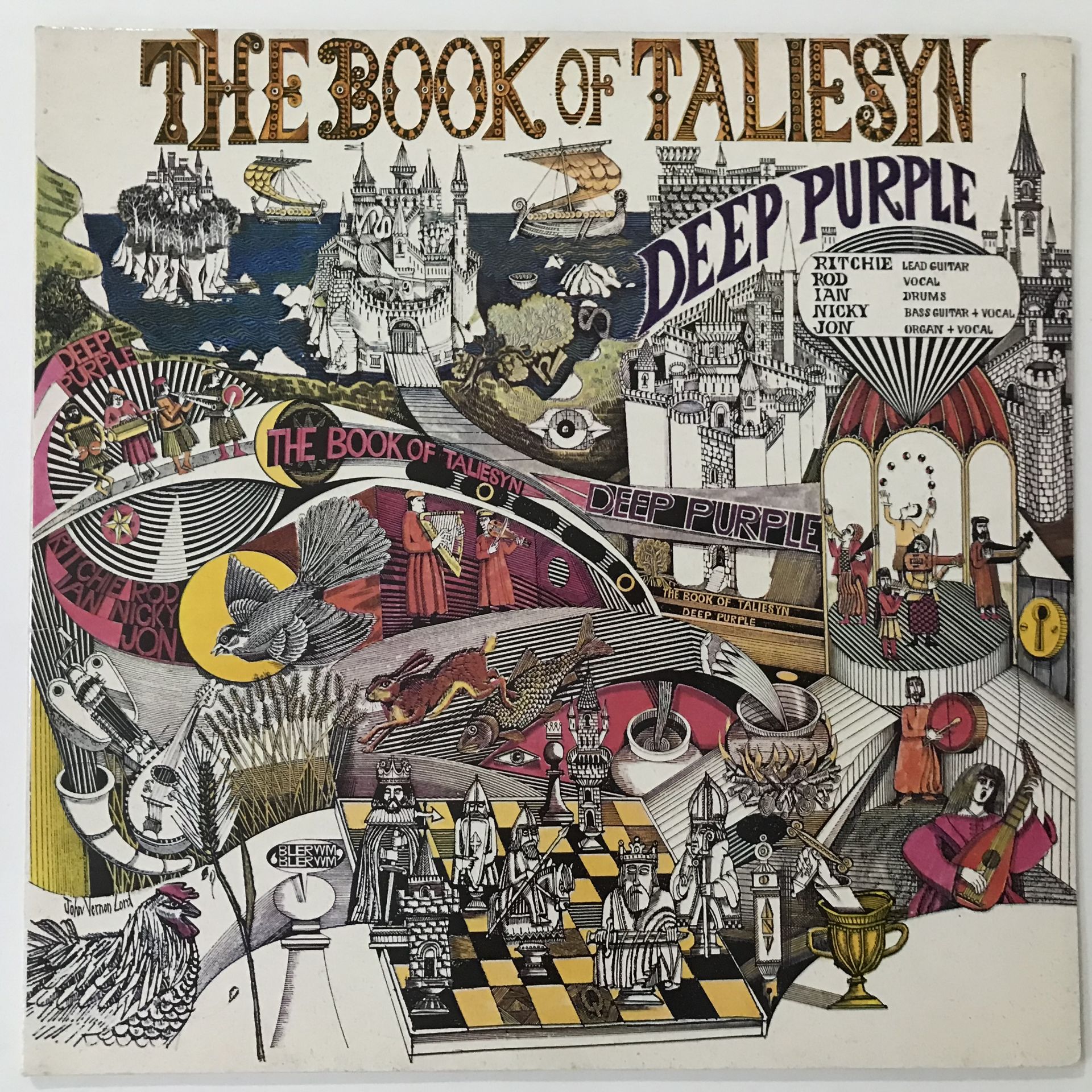 Deep Purple ‎– The Book Of Taliesyn