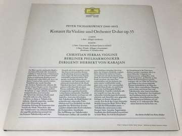 Peter Tschaikowsky, Christian Ferras, Berliner Philharmoniker, Herbert Von Karajan – Violinkonzert D-dur / Capriccio Italien