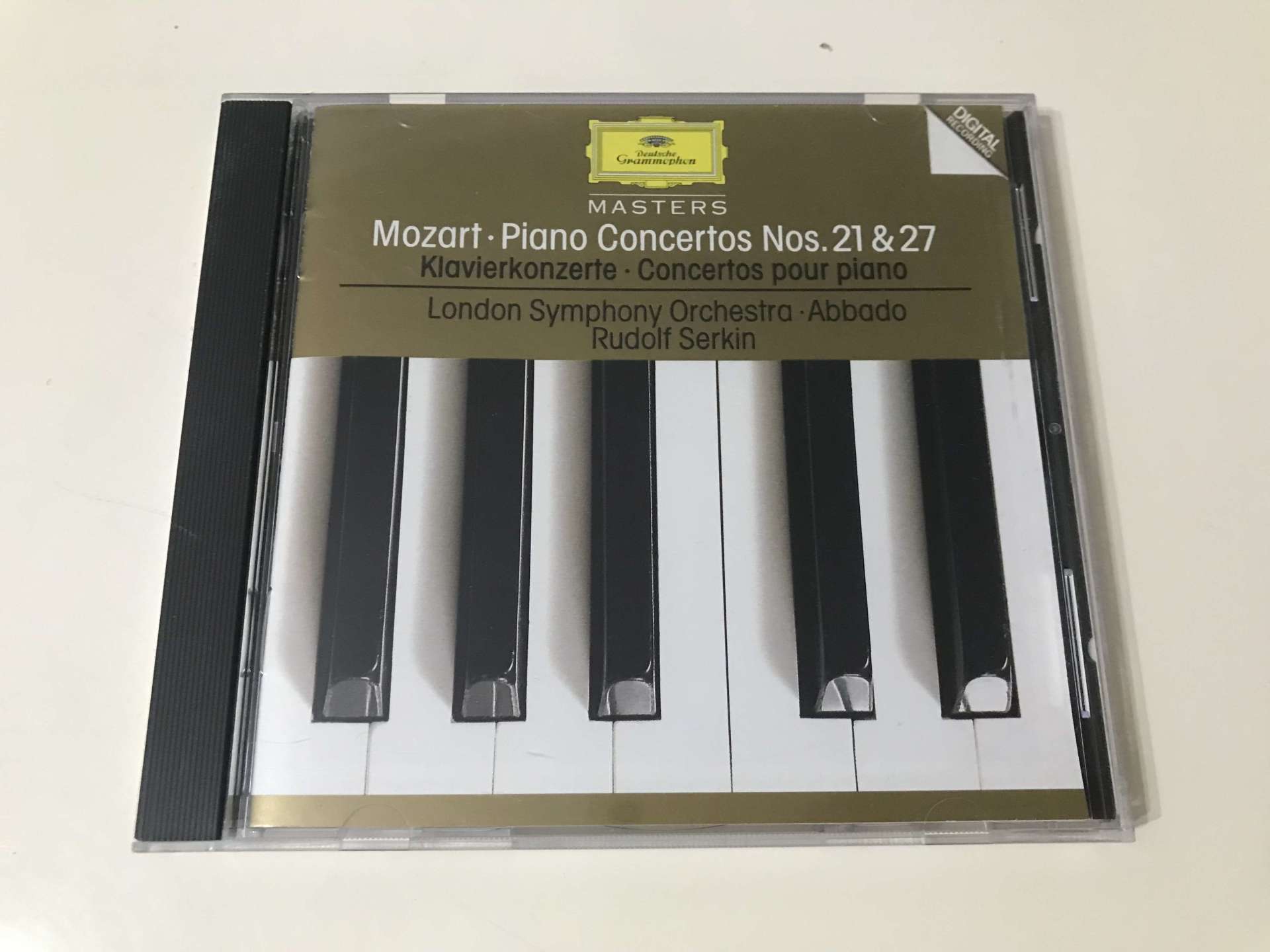Wolfgang Amadeus Mozart, Rudolf Serkin, London Symphony Orchestra*, Claudio Abbado – Piano Concertos Nos. 21 & 27