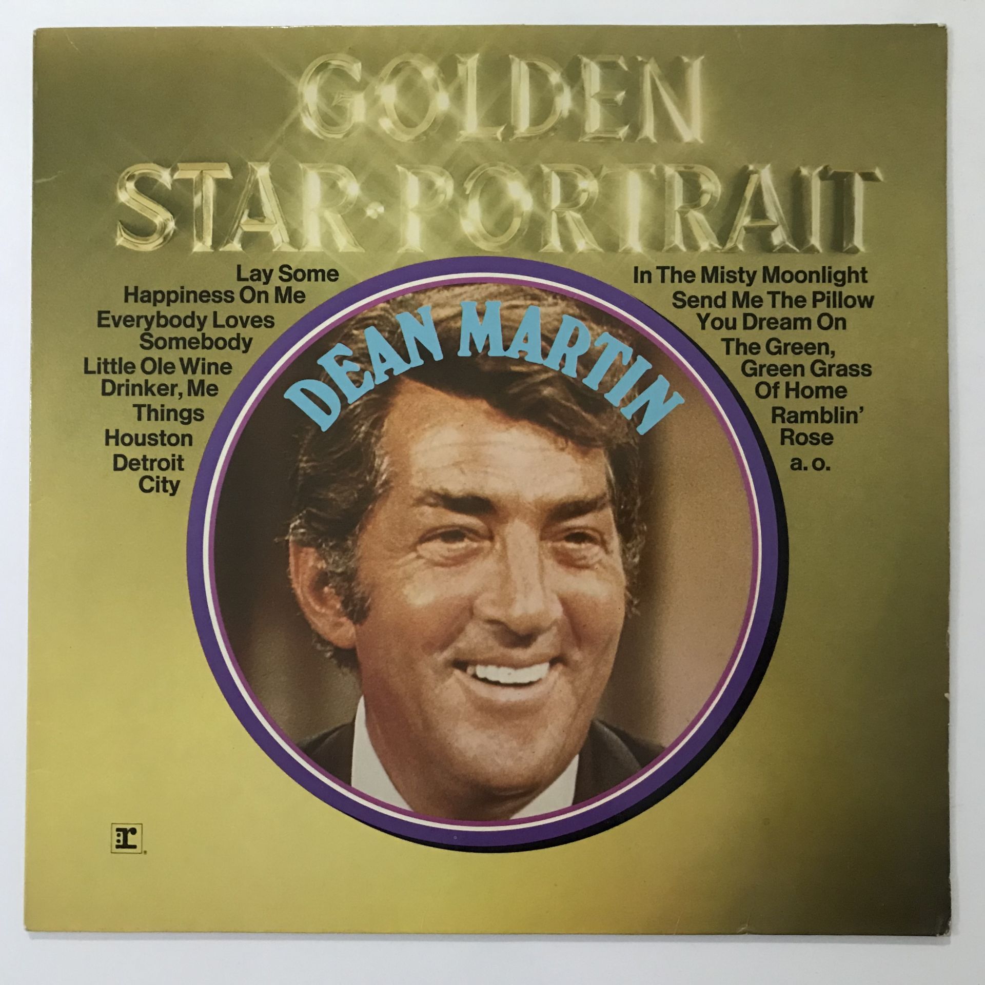 Dean Martin – Golden Star Portrait