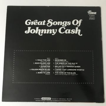 Johnny Cash – Great Songs Of Johnny Cash