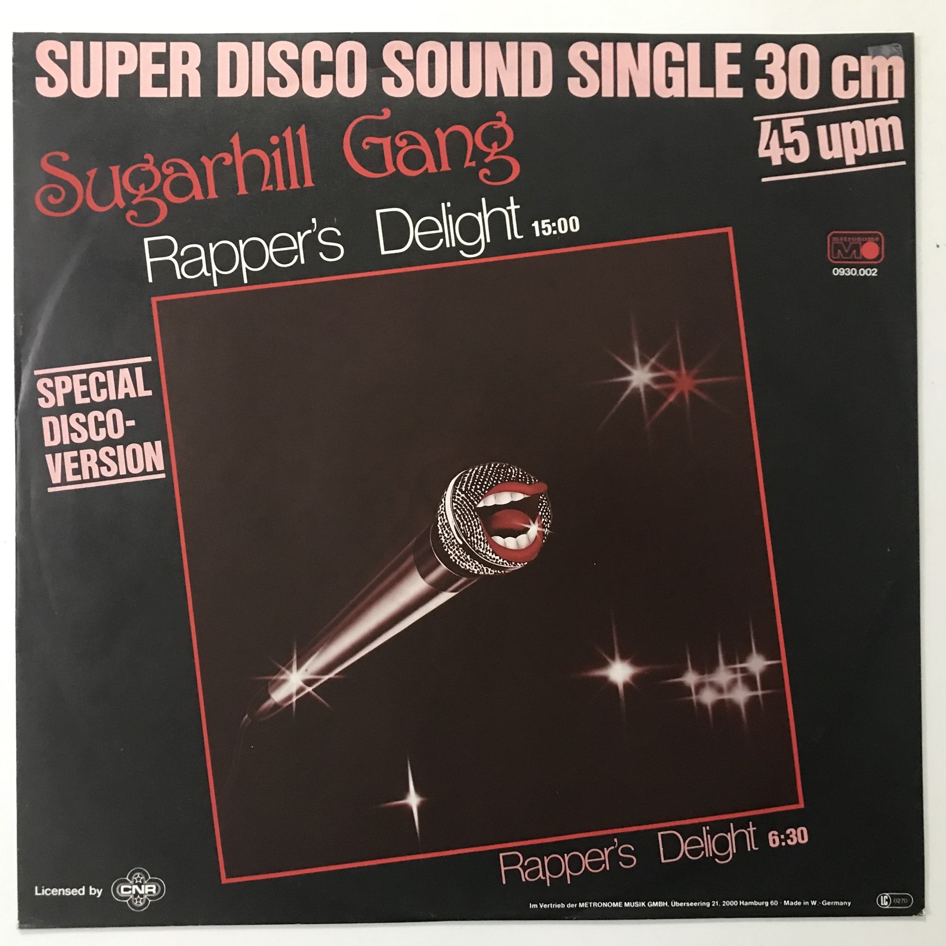 Sugarhill Gang – Rapper's Delight