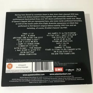 Queen + Adam Lambert – Live Around The World 2 CD+Blu Ray
