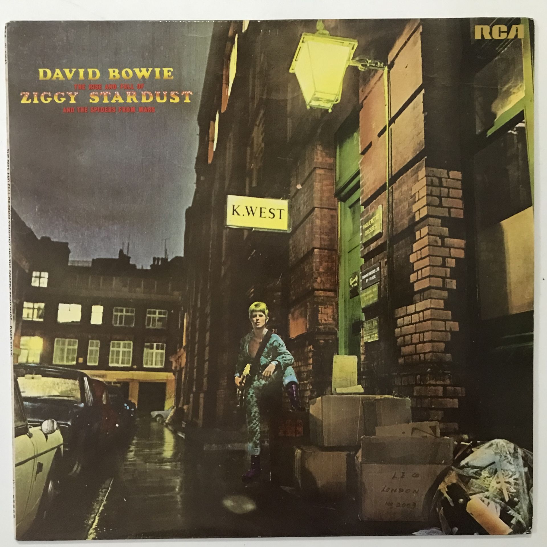 David Bowie ‎– The Rise And Fall Of Ziggy Stardust And The Spiders From Mars