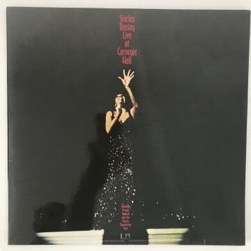 Shirley Bassey ‎– Live At Carnegie Hall 2 LP