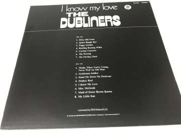 The Dubliners ‎– I Know My Love
