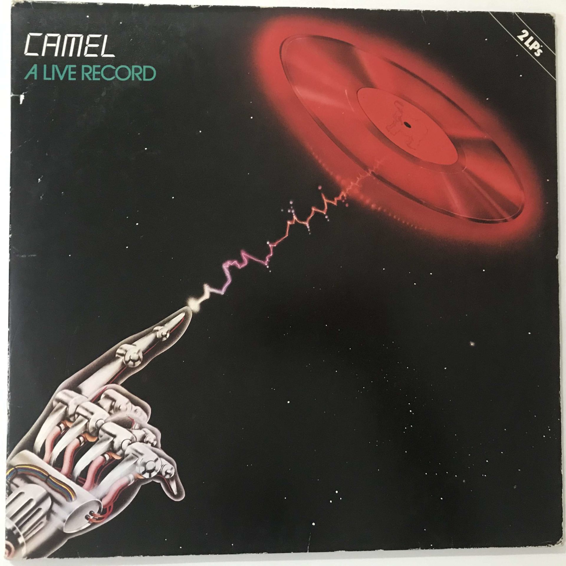 Camel ‎– A Live Record 2 LP