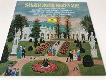 Wolfgang Amadeus Mozart  Karl Böhm  Herbert von Karajan  Berliner Philharmoniker  Wiener Philharmoniker – Salzburger Serenade 2 LP