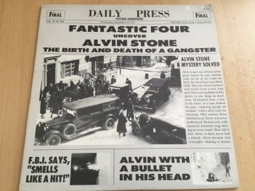 Fantastic Four ‎– Alvin Stone (The Birth And Death Of A Gangster)