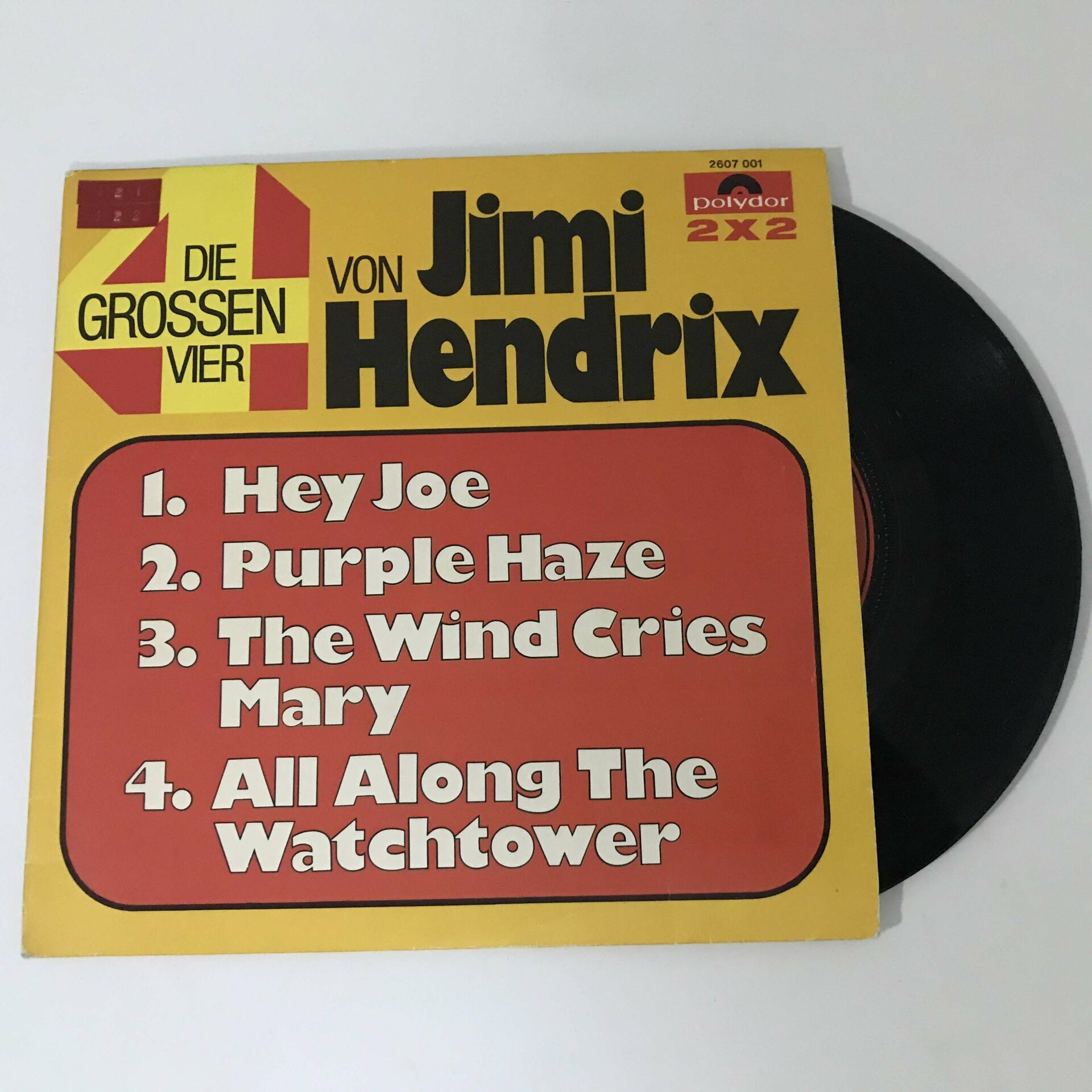 Jimi Hendrix – Die Grossen Vier Von Jimi Hendrix  2 x 7 ''