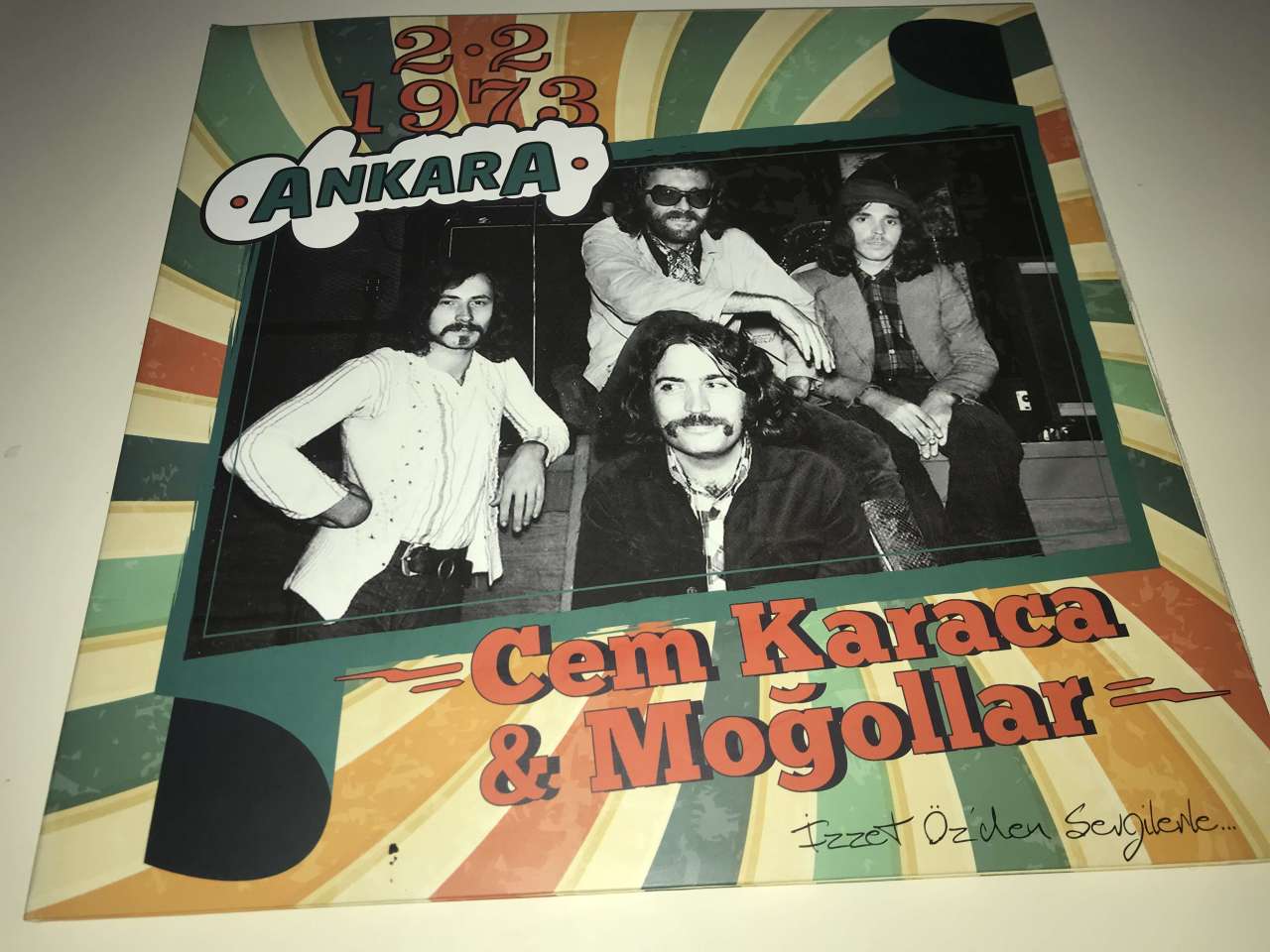 Cem Karaca & Moğollar ‎– 2.2.1973 Ankara (İzzet Öz İmzalı Özel Koleksiyon Albüm)
