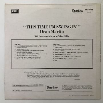 Dean Martin – This Time I'm Swingin'