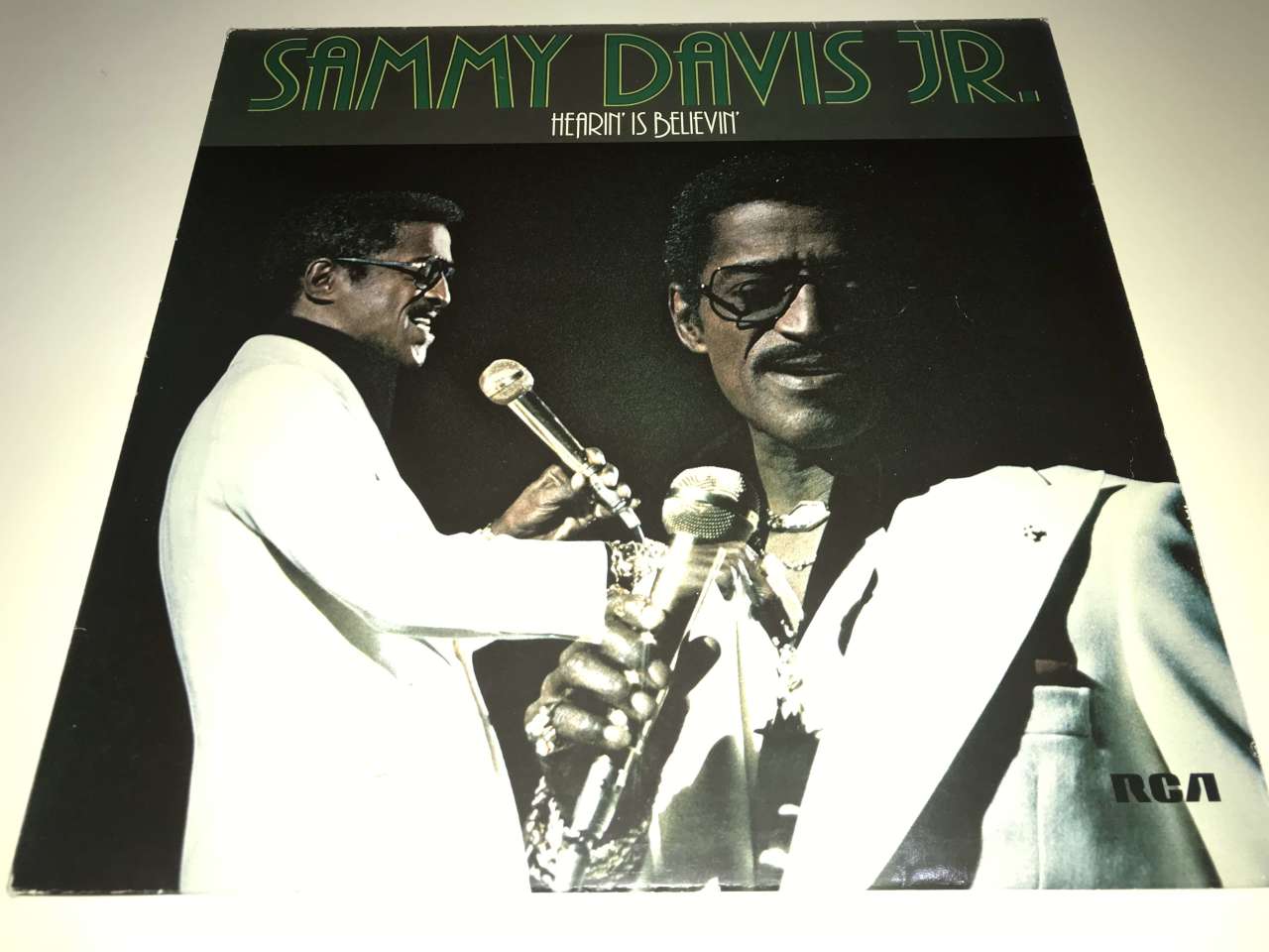 Sammy Davis Jr. ‎– Hearin' Is Believin'