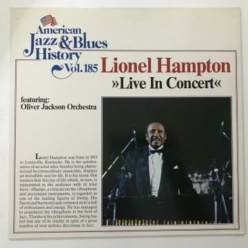 Lionel Hampton Featuring Oliver Jackson Orchestra – Live In Concert