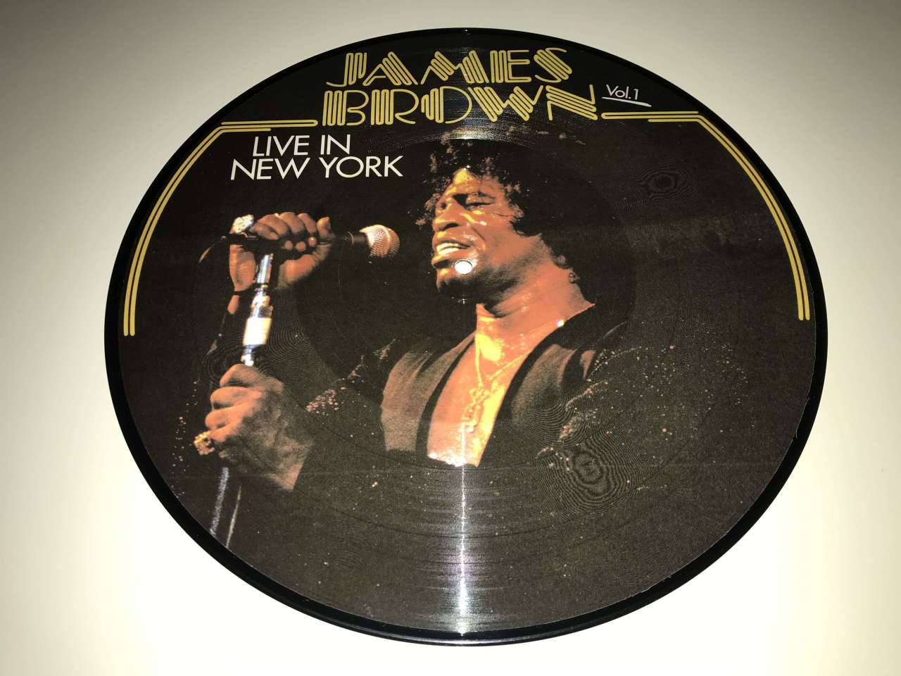 James Brown ‎– Live In New York Vol. 1 (Resimli Plak)