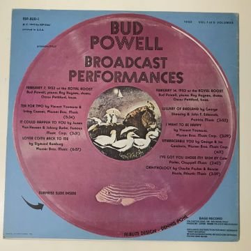 Bud Powell – Broadcast Performances 1953, Vol. 1 Of 6 Volumes