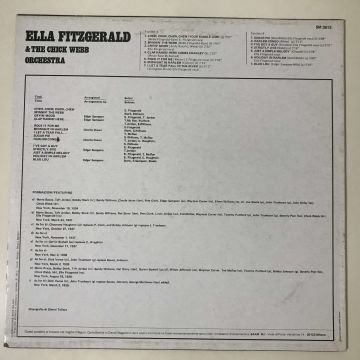 Ella Fitzgerald & The Chick Webb Orchestra – Ella Fitzgerald & The Chick Webb Orchestra