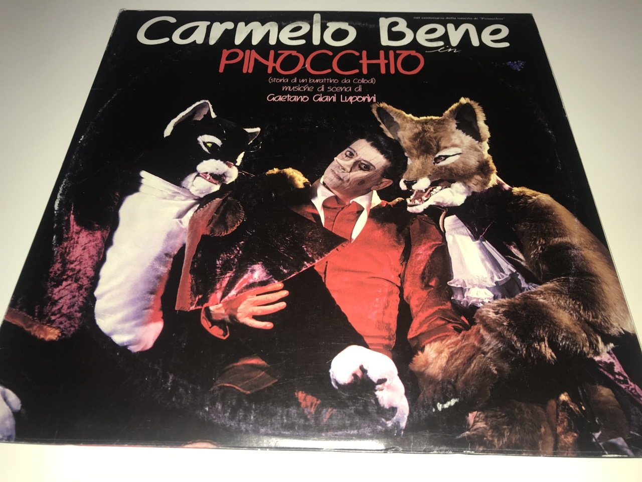 Carmelo Bene ‎– Pinocchio (Pinokyo Müzikali) 2 LP