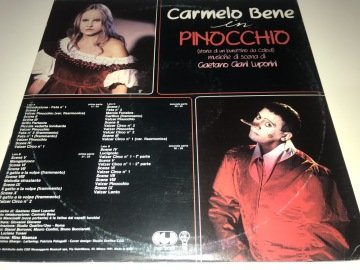 Carmelo Bene ‎– Pinocchio (Pinokyo Müzikali) 2 LP