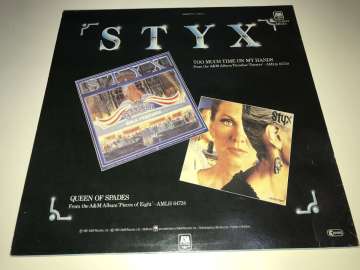 Styx ‎– Too Much Time On My Hands / Queen Of Spades