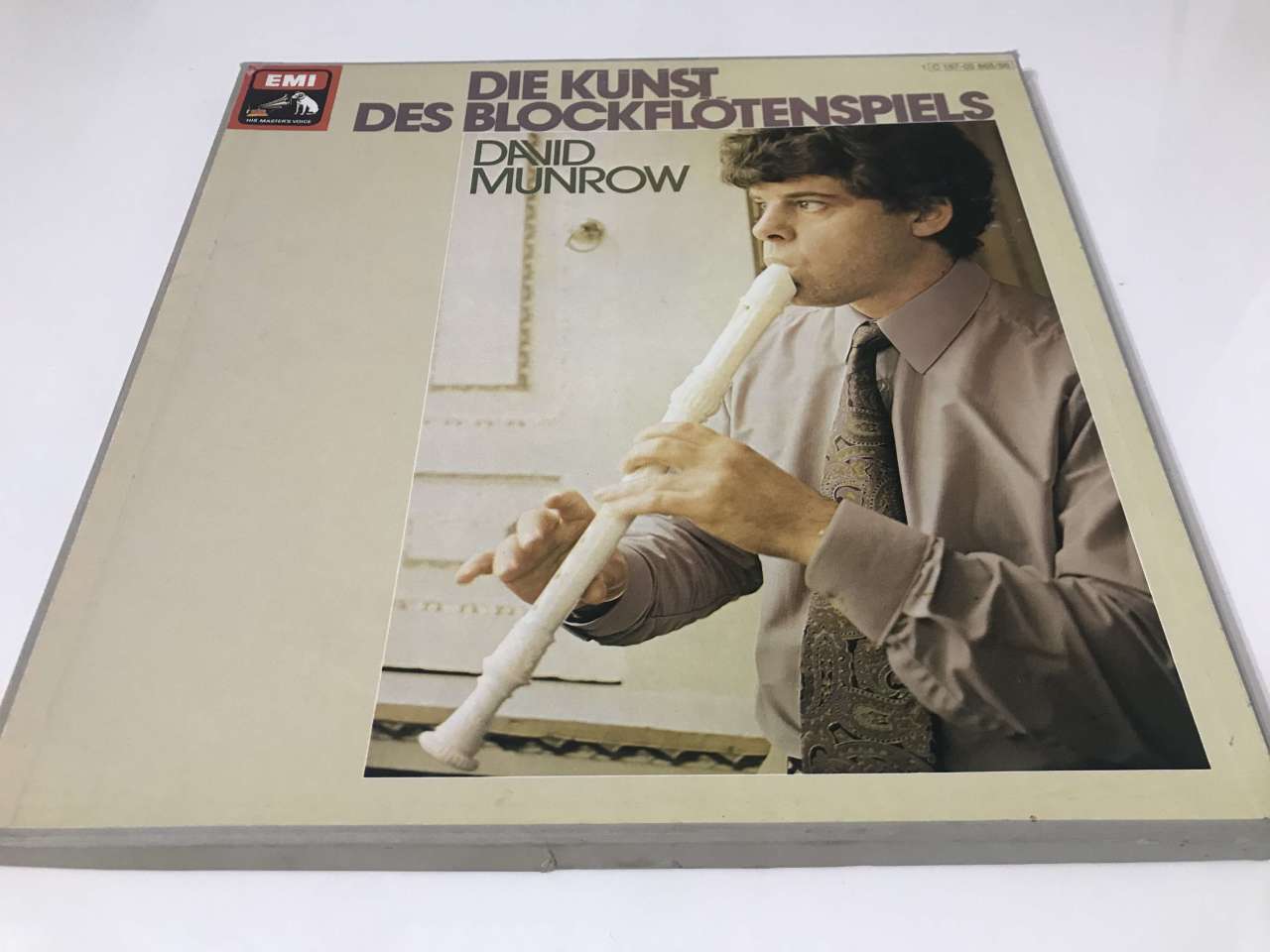 David Munrow ‎– Die Kunst Des Blockflötenspiels 2 LP Kutulu Set