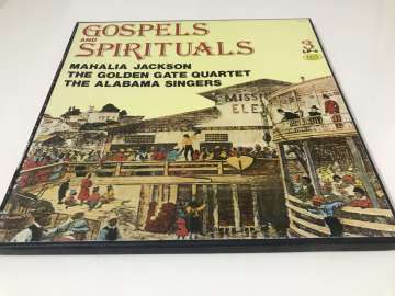 Mahalia Jackson, The Golden Gate Quartet, The Alabama Singers ‎– Gospels And Spirituals (3 LP Kutulu Set)