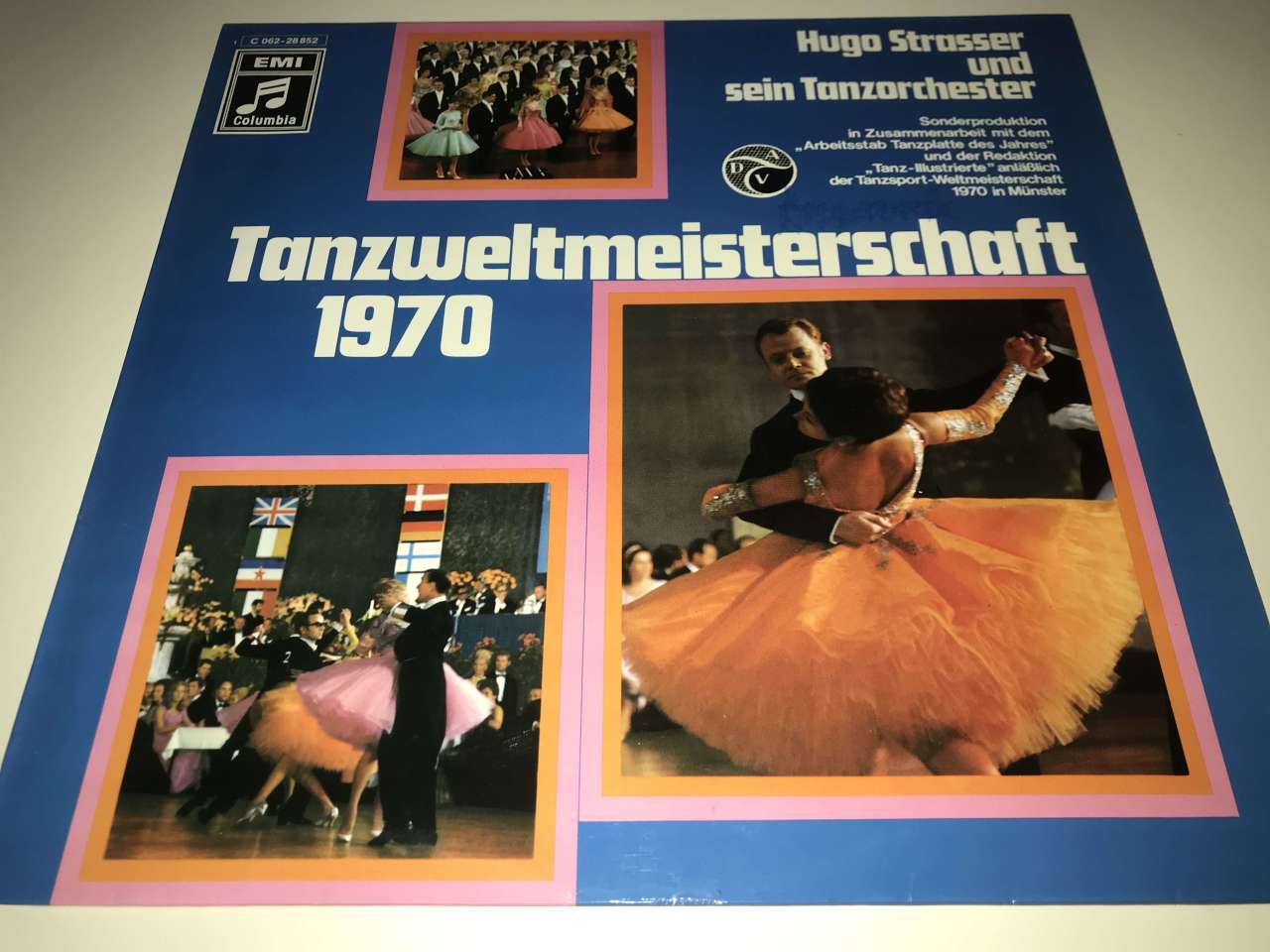 Hugo Strasser Und Sein Tanzorchester ‎– Tanzweltmeisterschaft 1970