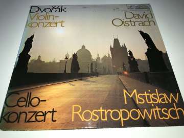 Dvořák - David Oistrach, Mstislav Rostropovich – Violin-Konzert / Cello-Konzert 2 LP