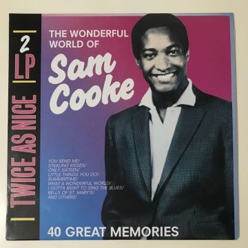 Sam Cooke – The Wonderful World Of Sam Cooke-40 Great Memories 2 LP