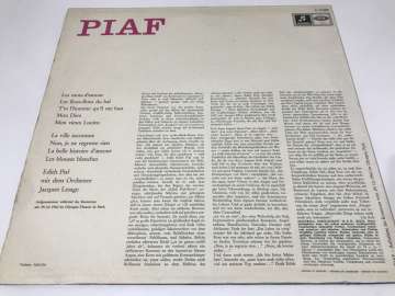 Edith Piaf ‎– Piaf