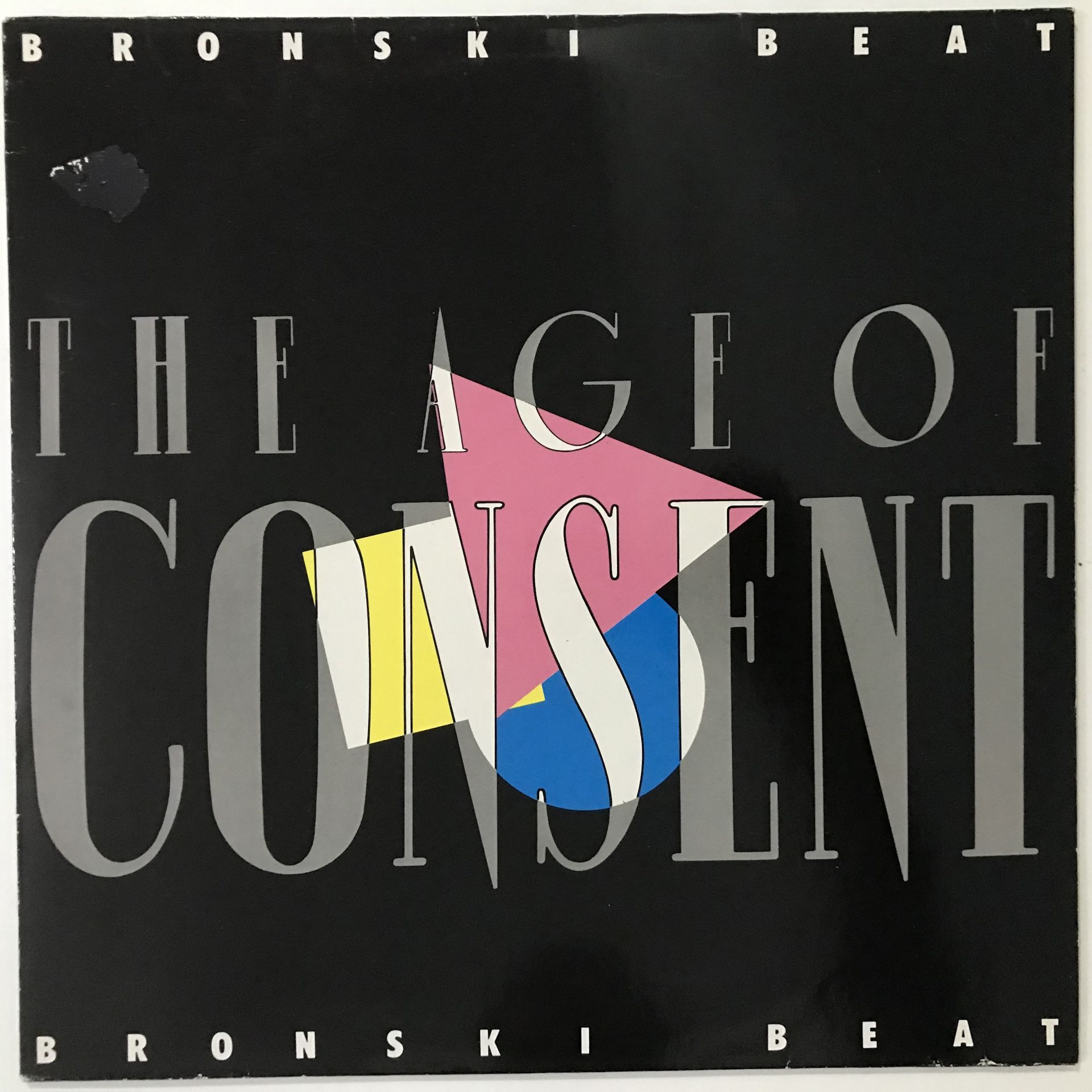 Bronski Beat ‎– The Age Of Consent